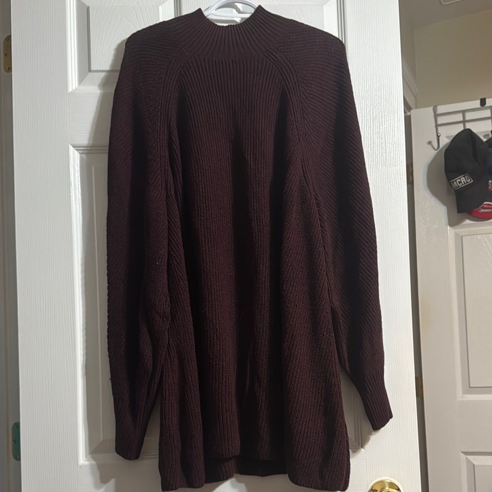 Penningtons Burgundy Turtleneck Sweater